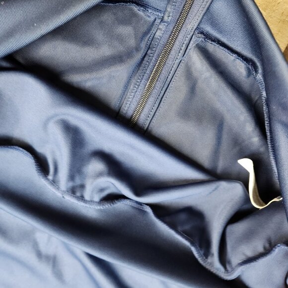 Men's Adidas Club Jacket Size XL Blue Polyester Track Soccer Jacket - Picture 9 of 11